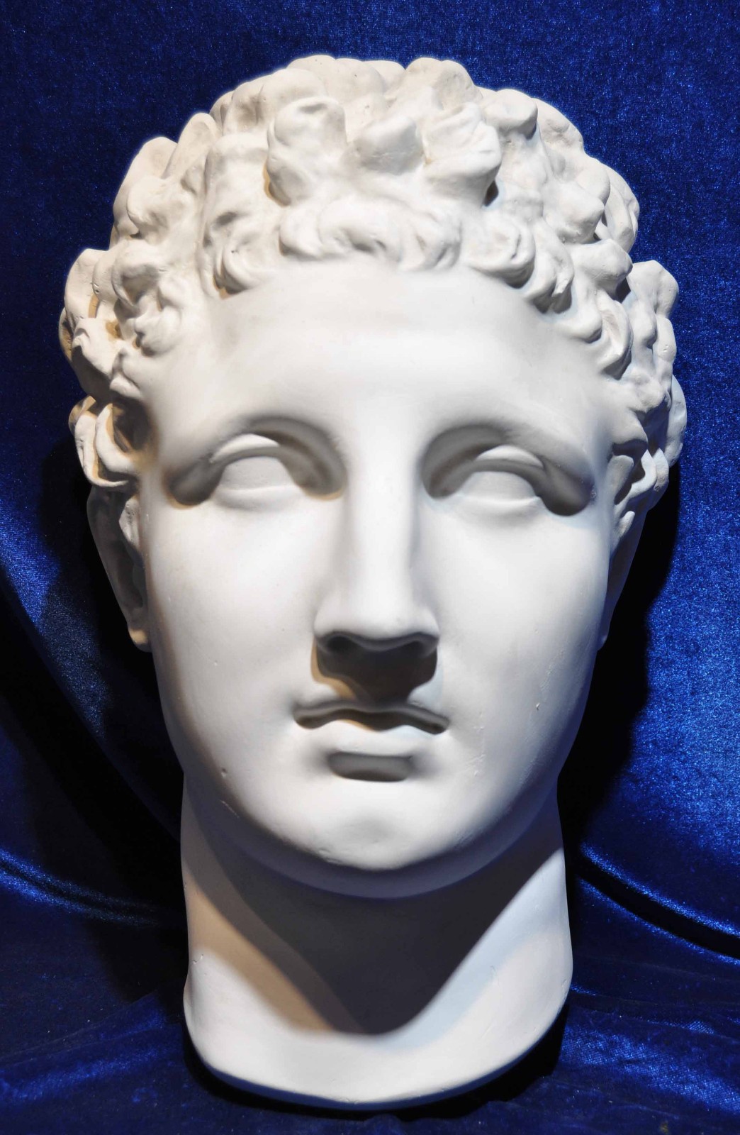 GREEK ROMAN HERMES BUST SIGNED P. SARTI CO. XL HEAD GOD MYTHOLOGY NEOCLASSICAL