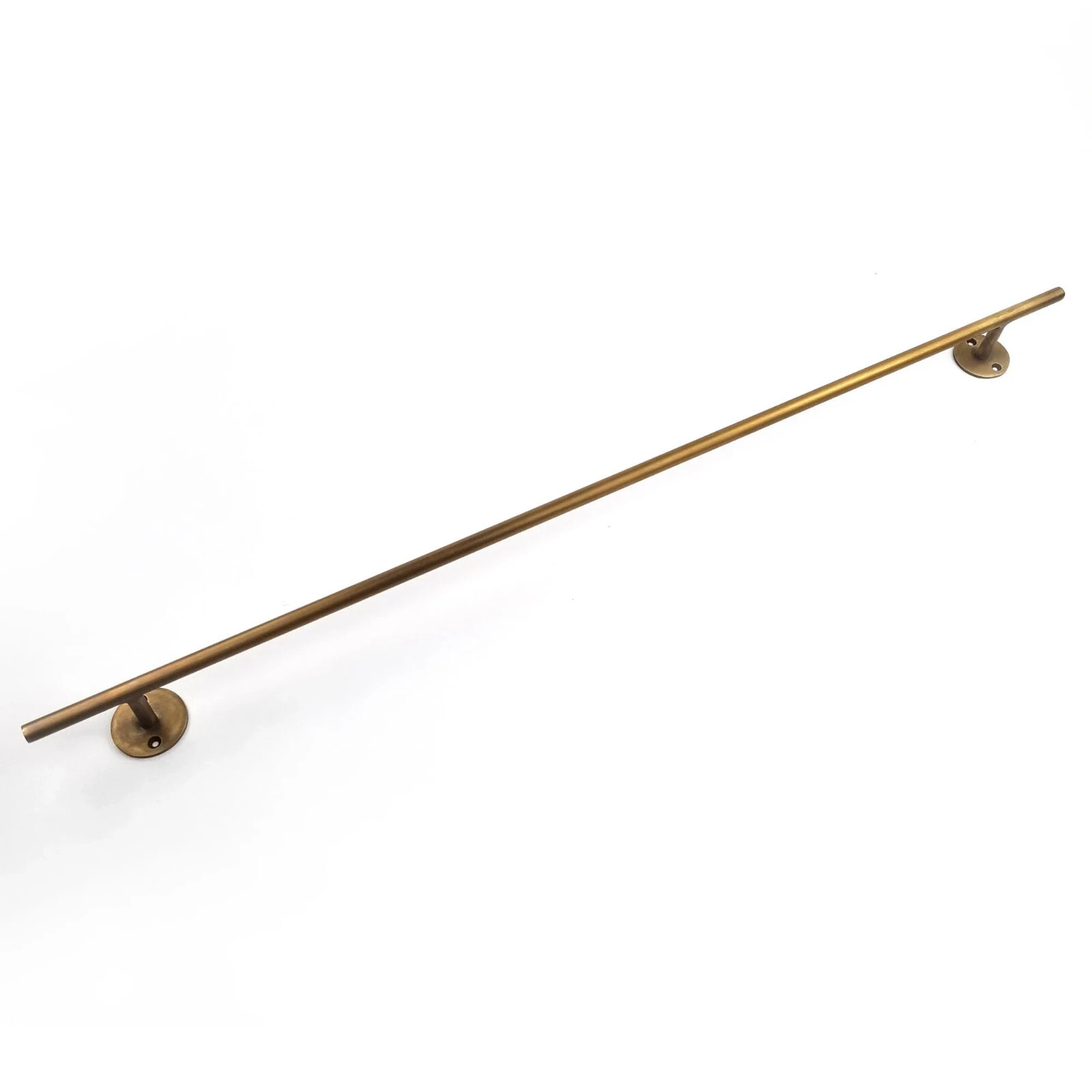 solid brass 24″ inch long Kitchen Cabinet Grab pull 60 cm Old style RAIL