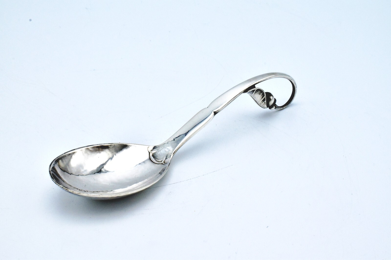 Georg Jensen Sterling Silver Sugar Spoon Ornamental 21 1976