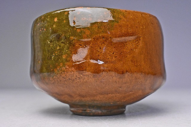 Ohi Ware Japanese Bowl Chawan w/Original Box W5inch Izumi Kisen Japan Antique