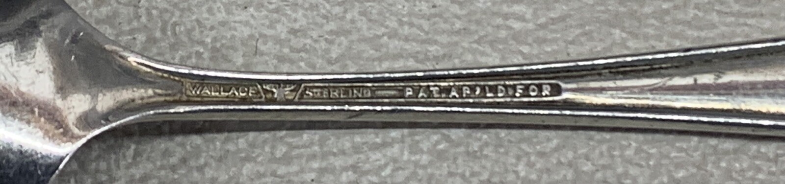 Wallace Sterling Flatware, Stradivari, Demitasse Spoon, 3 7/8 inches
