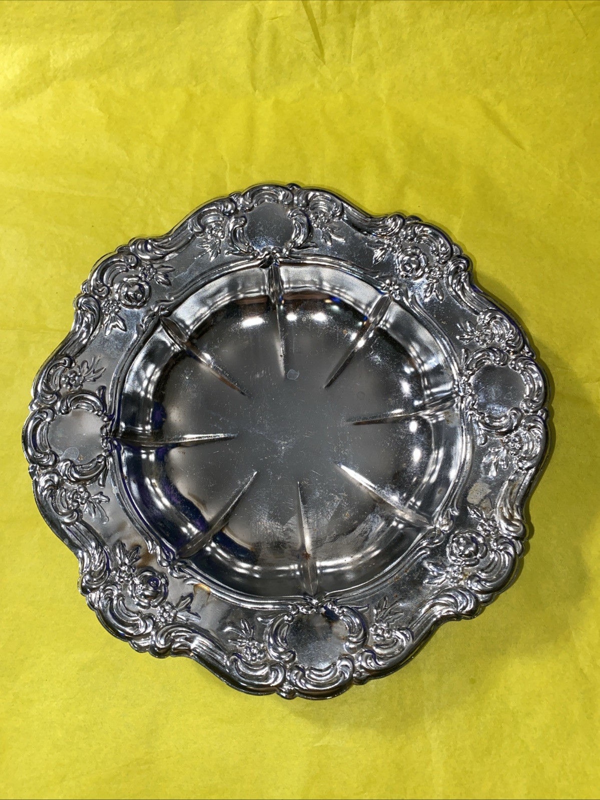 International Silver Co. Silver Plated Bon Bon Dish 7.5″