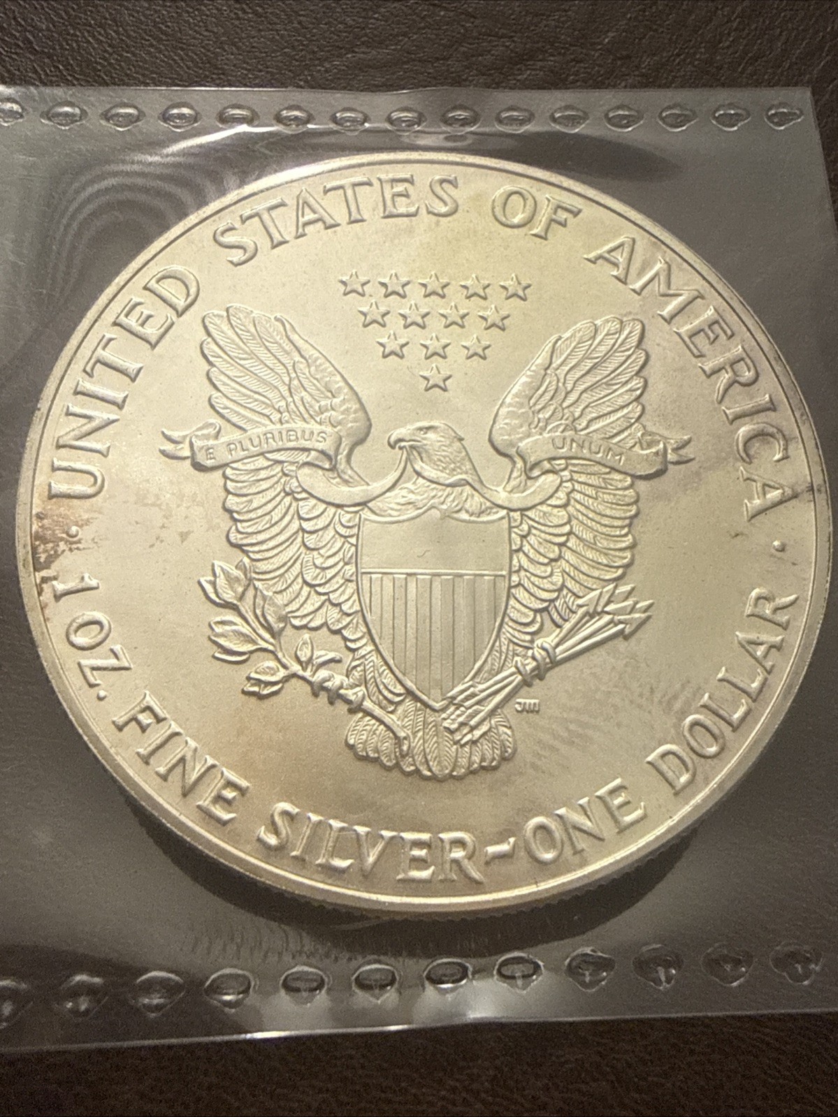 1986 1 oz Silver American Eagle (Brilliant Uncirculated) Some Toning 🤩