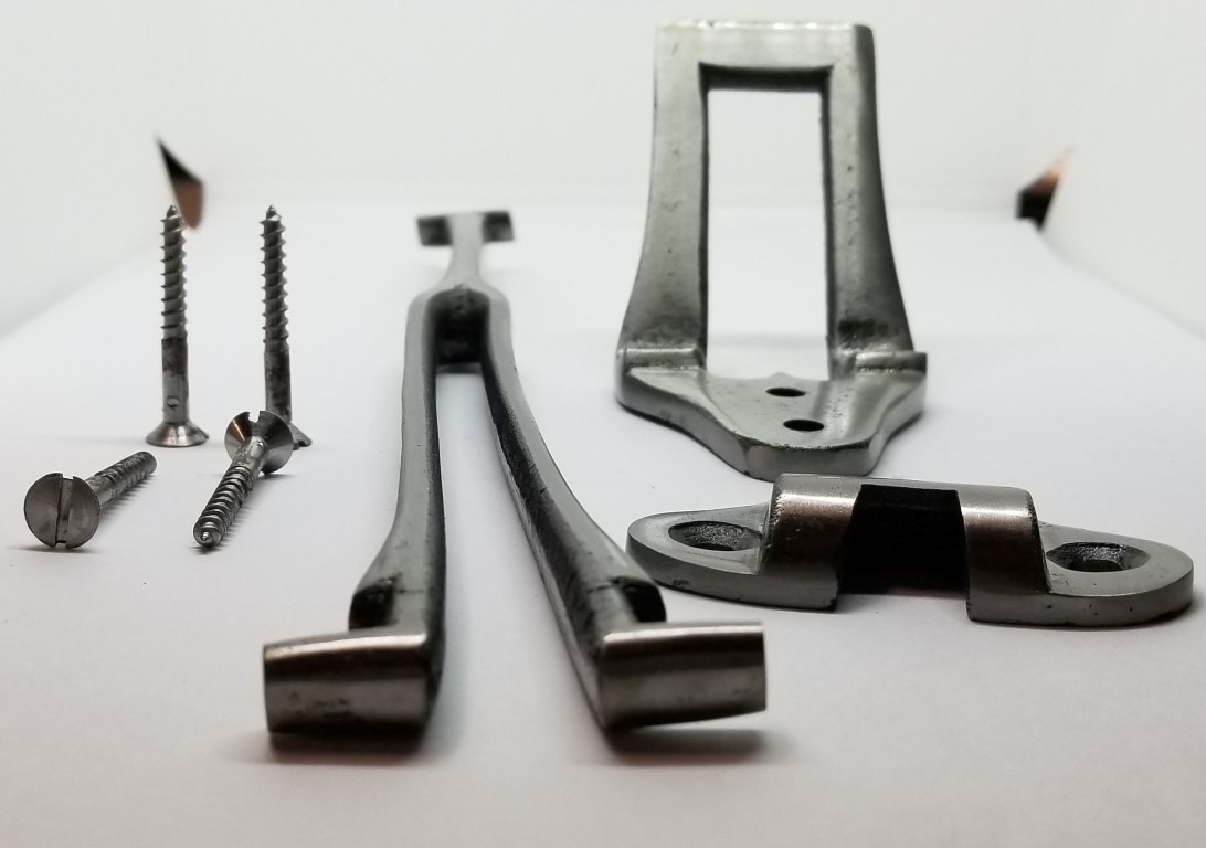 Iron Drop Leaf Table Support 3 PIECE SET Pleukharp fork bar hook table dining ki