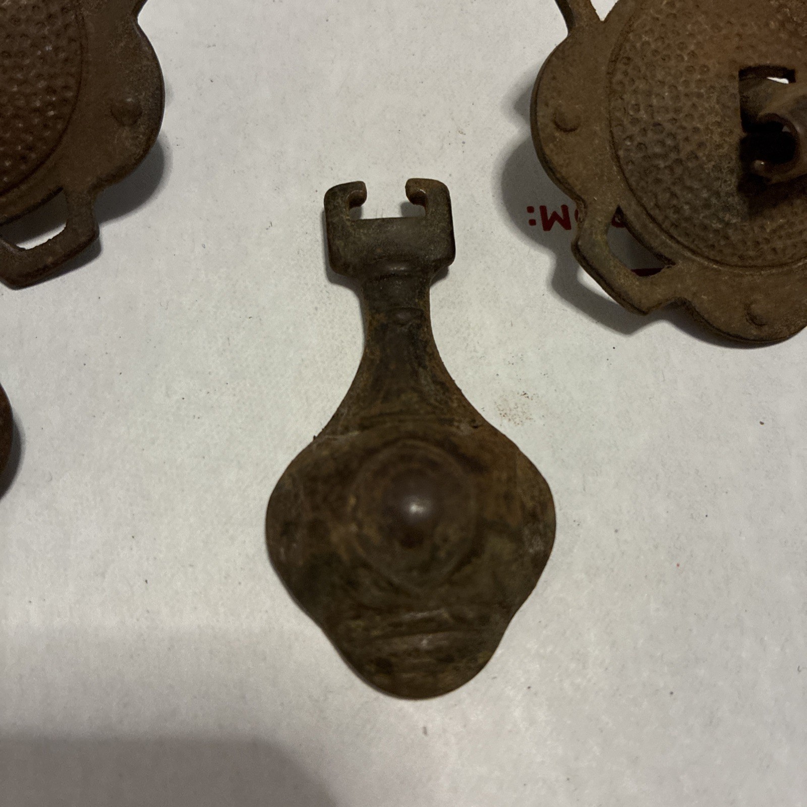 Metal Tear Drop Knobs Drawer Pulls Antique Decorative Furniture Drop Knob