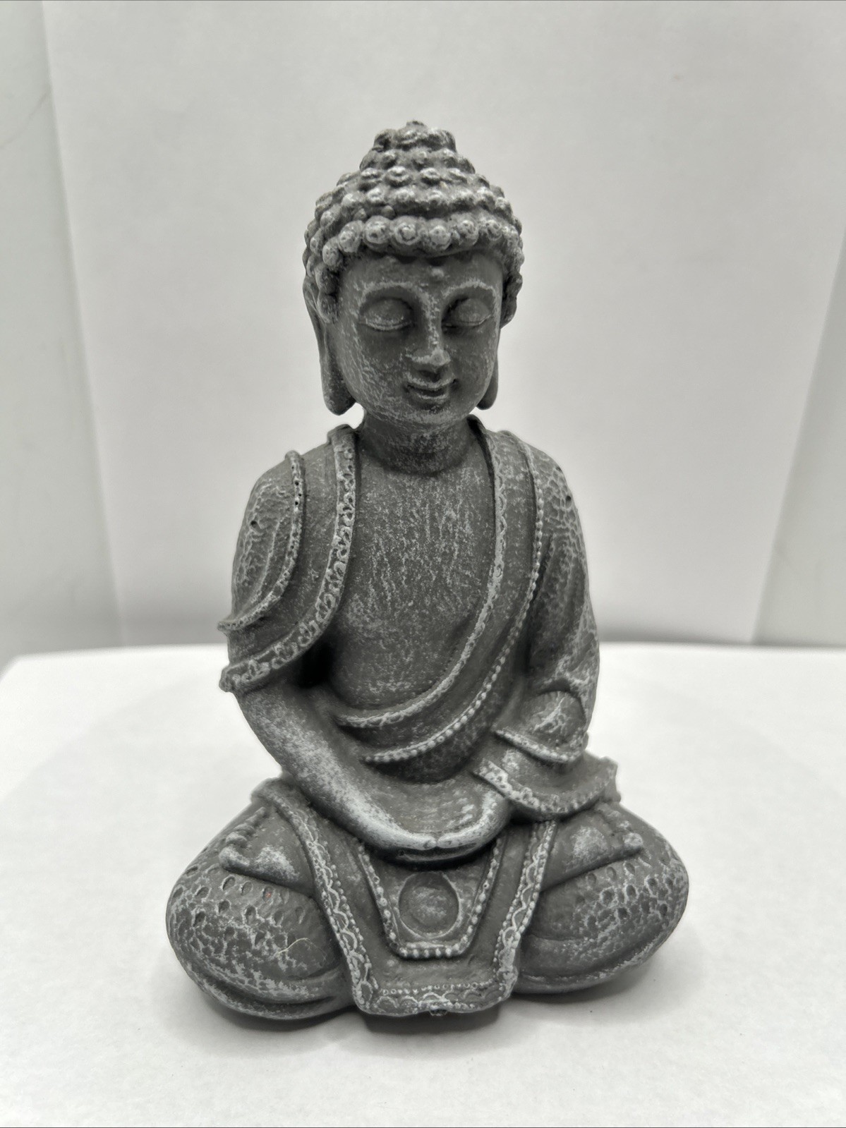 Tibetan Buddhism Figurines Buddha Stone Statue 6 inches tall