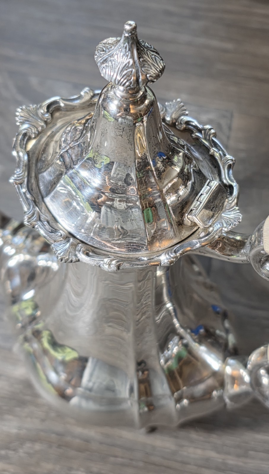 Reed & Barton Solid Sterling Tea Service Set D660 Hampton Court