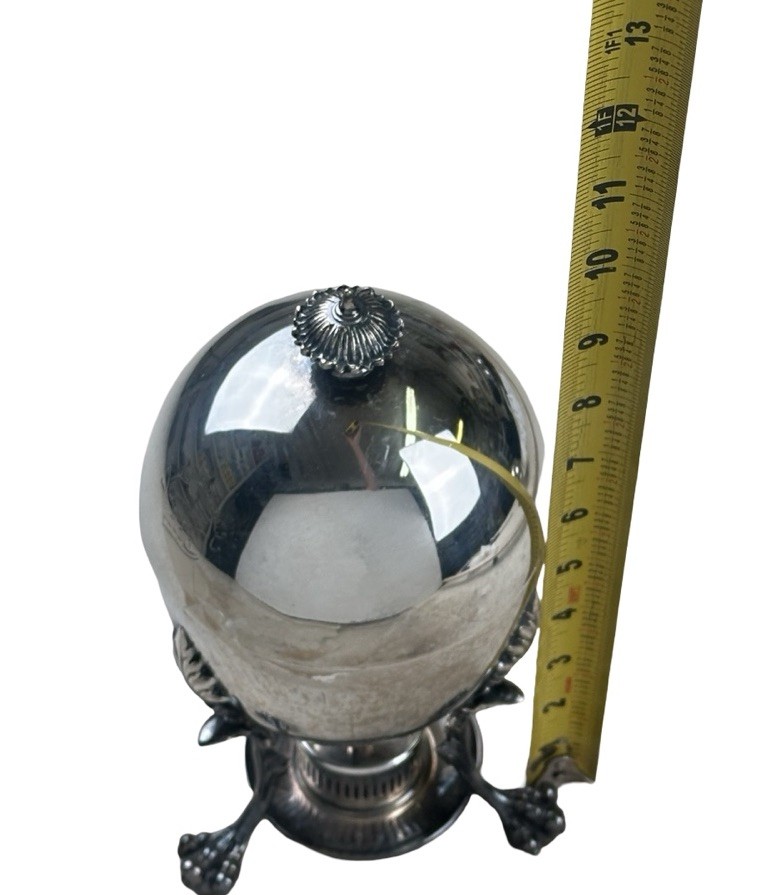 Antique Egg Coddler Silver-Plated by James Dixon & Sons of Sheffield, England