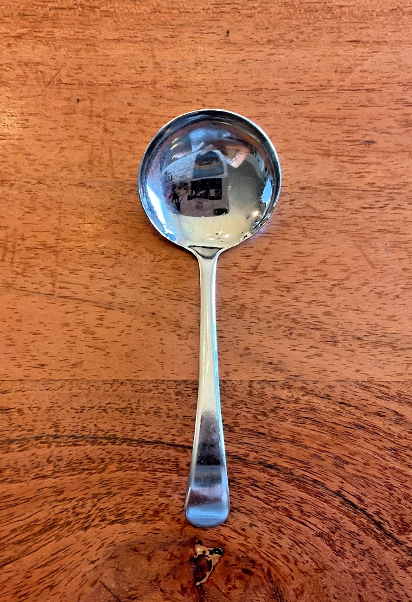 Vintage Celtic Plate Made in England Sugar or Jam Spoon