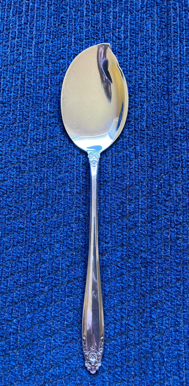 Solid Jelly Server, Prelude by International Sterling Silver, 6.5 in, no mono