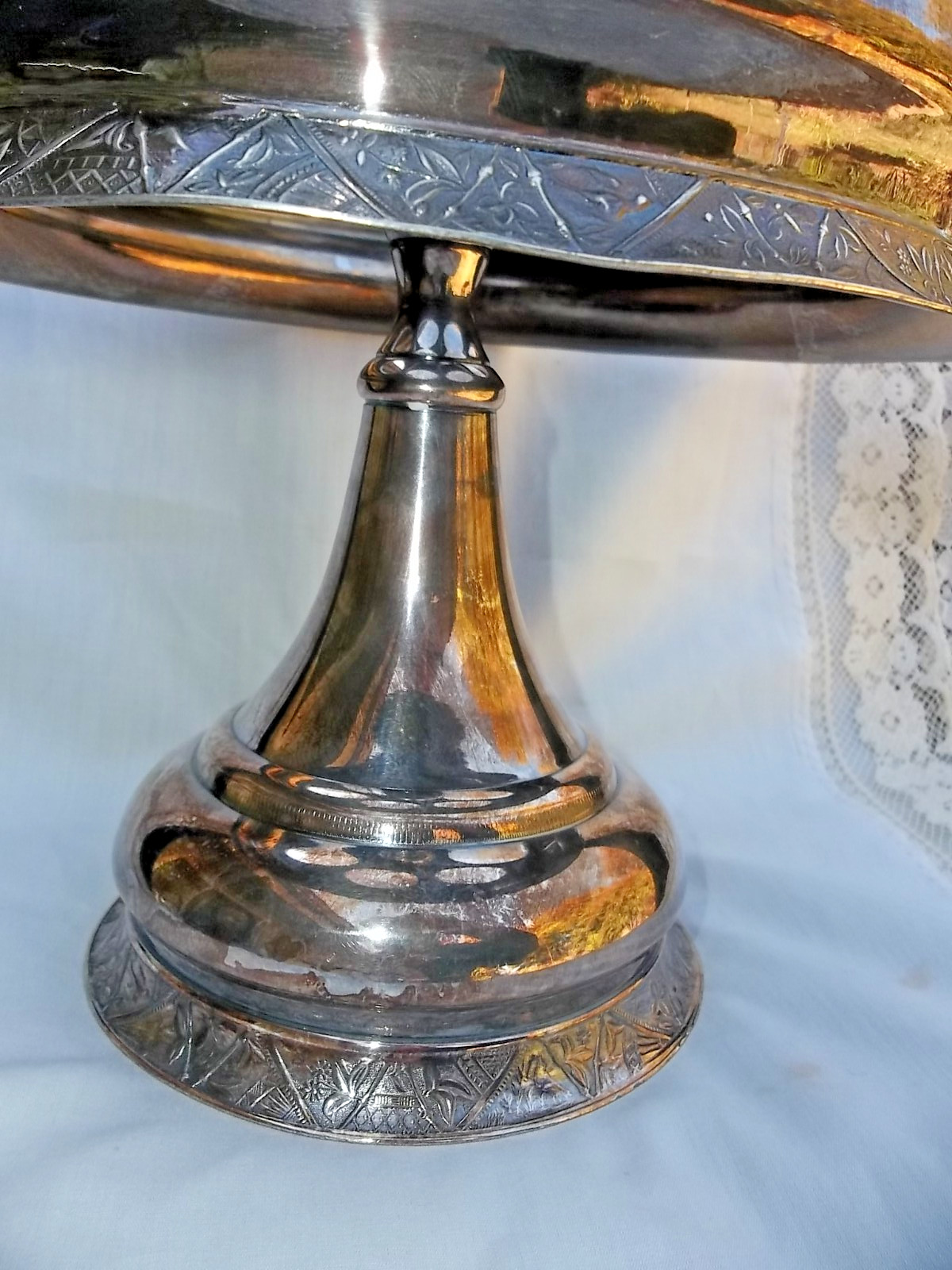 HARTFORD SILVER CASTOR/CRUET /CONDIMENT SET VICTORIAN QUADRUPLE PLATE #513 6PC