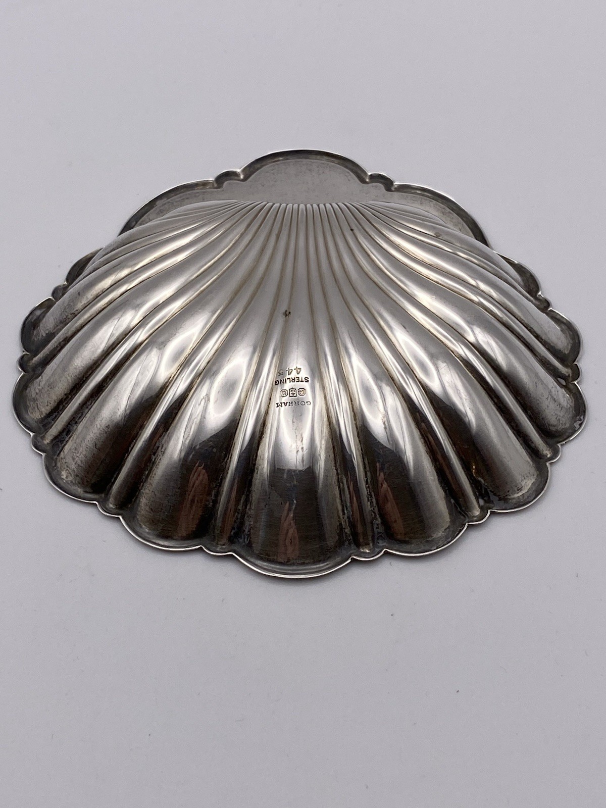 Classic Gorham Sterling Silver Shell Tray