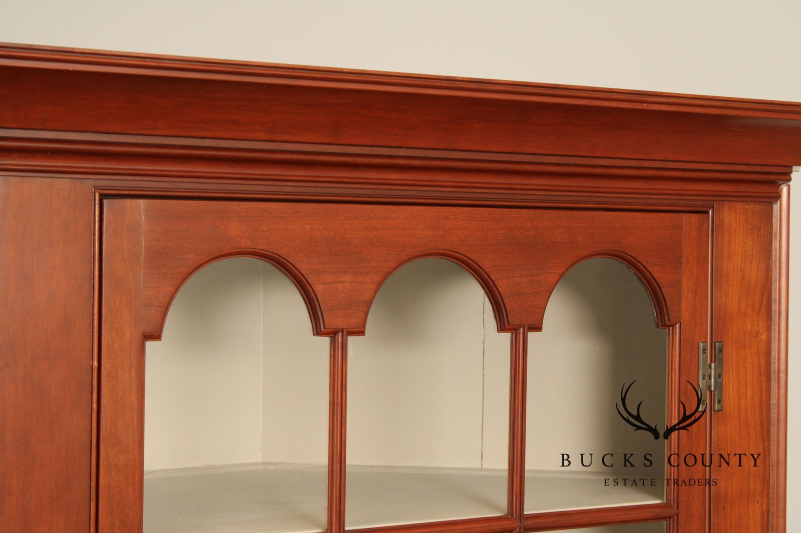 Wayne Kramer Farmhouse Style Two-Piece Corner Cabinet