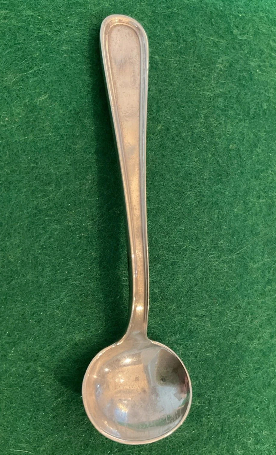 Calvert Pattern Kirk & Sons Sterling Silver Master Salt Spoon No Mono 8.5 Grams