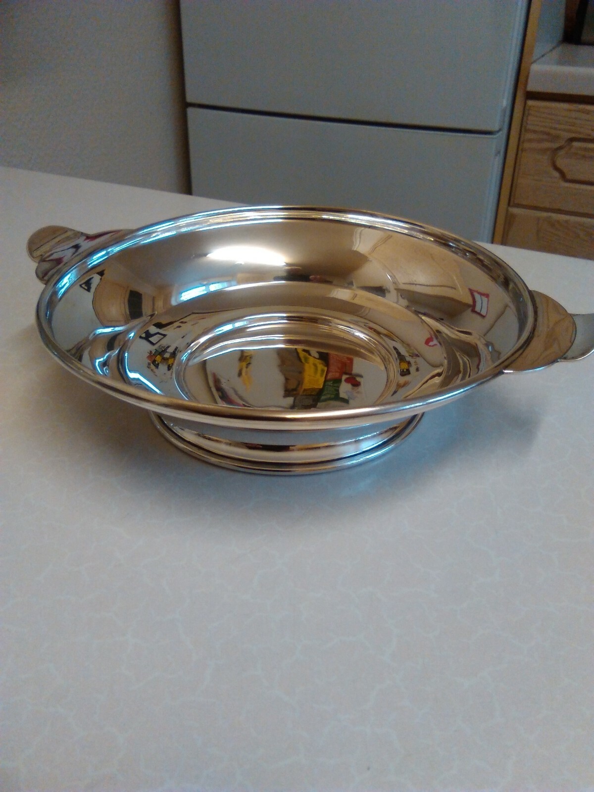 Vintage Silver Plated Bowl by Charles S Green & Co. Birmingham (2964)
