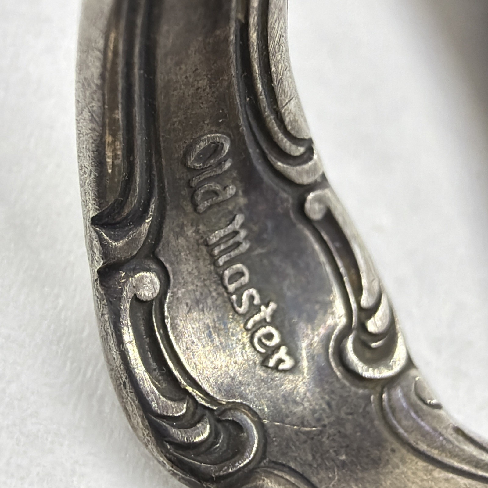 Sterling Silver & Turquoise Old Master 1942 Spoon Ring by Towel Small – Size 5.5
