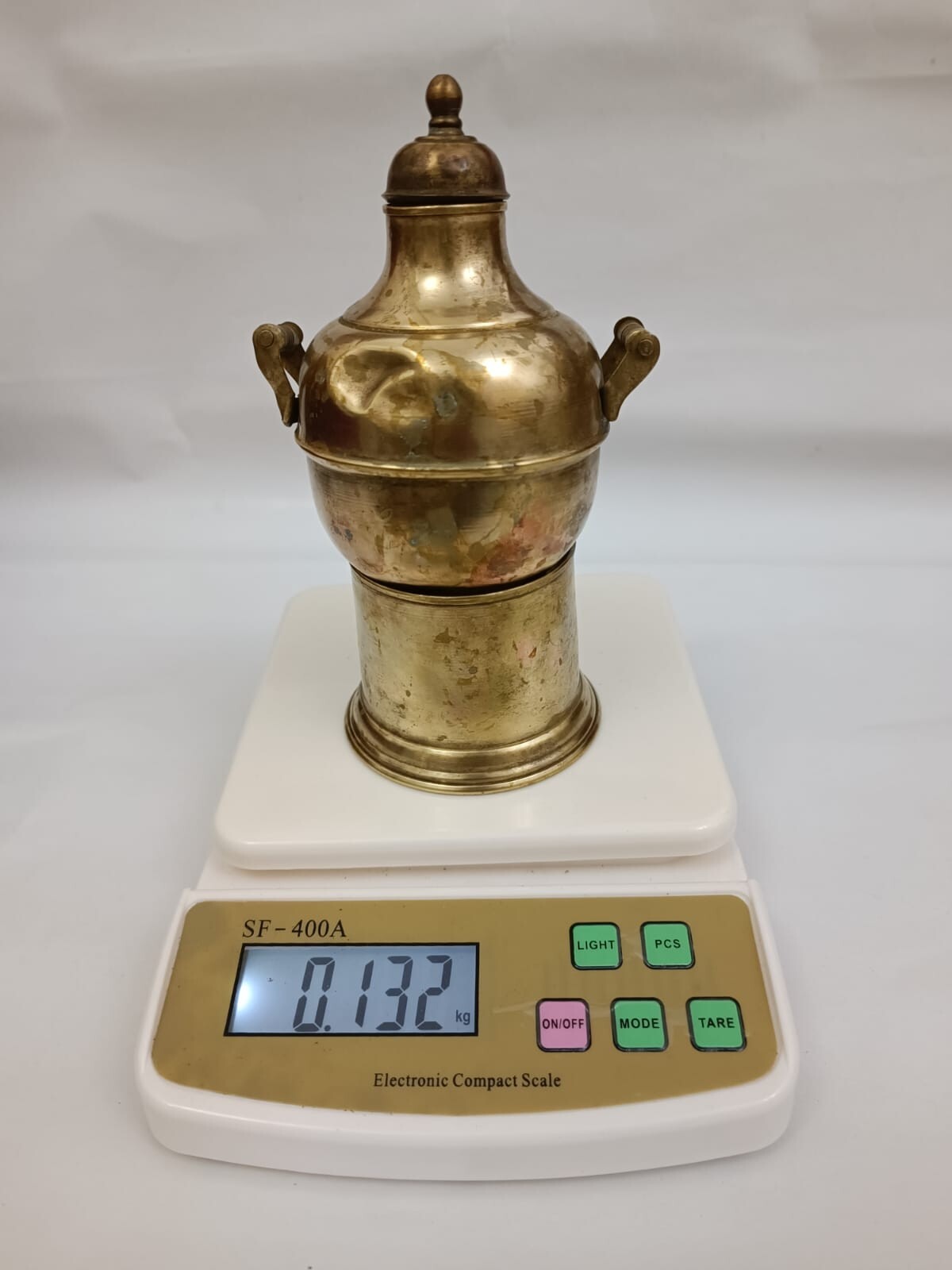 100 Years Old Small Antique Copper Bean Pot for Home Decor