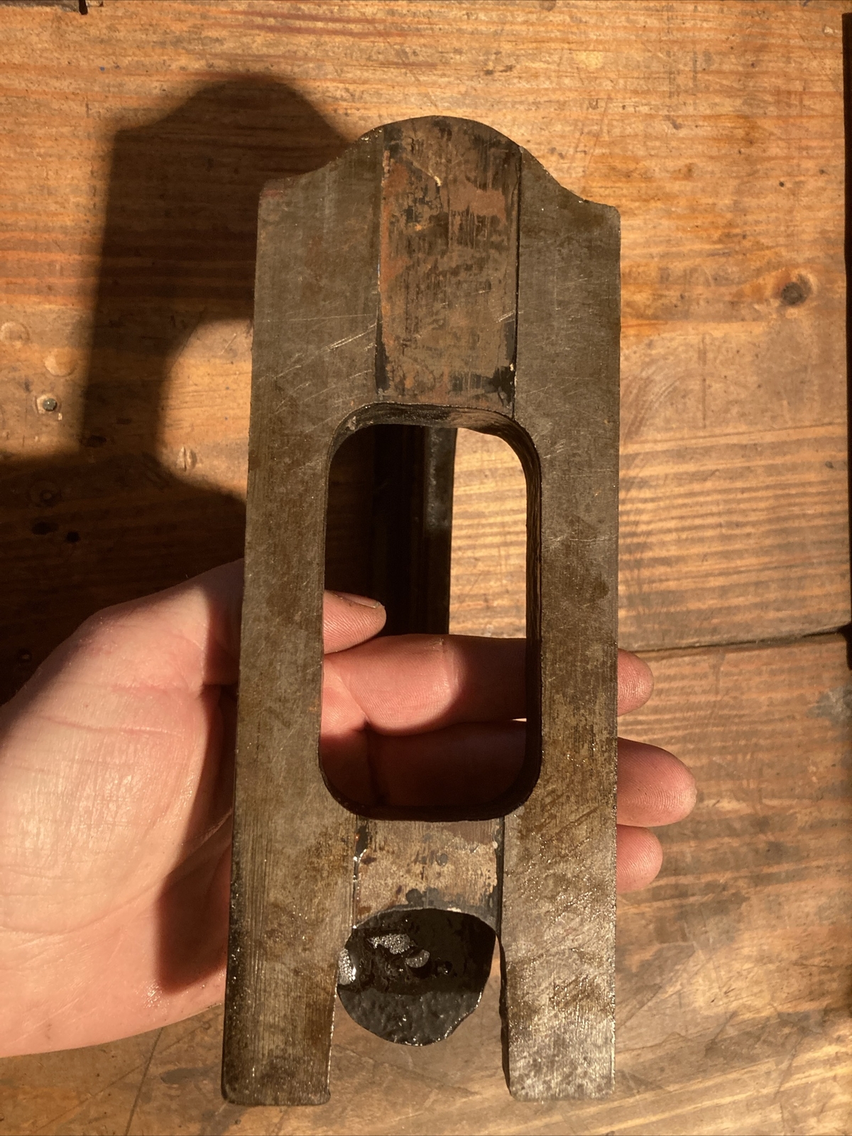 RARE Antique 1880S James W. Queen & Co Philadelphia Brass and Steel Press