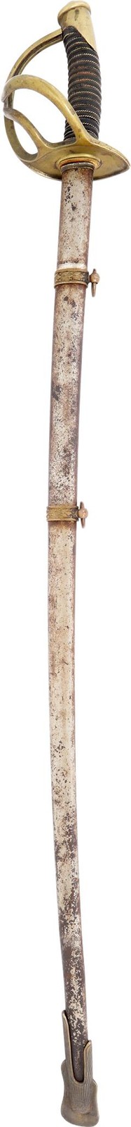 AMERICAN MILITIA CAVALRY OFFICERS SWORD, 1870’S-80’S