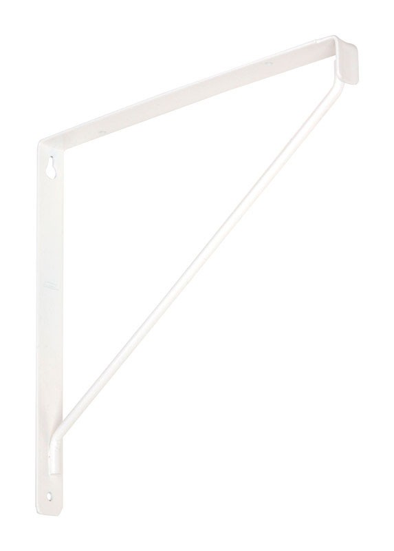 National Hardware N234-401 150 lbs. Capacity Shelf Bracket 10.87 L x 1 W in.