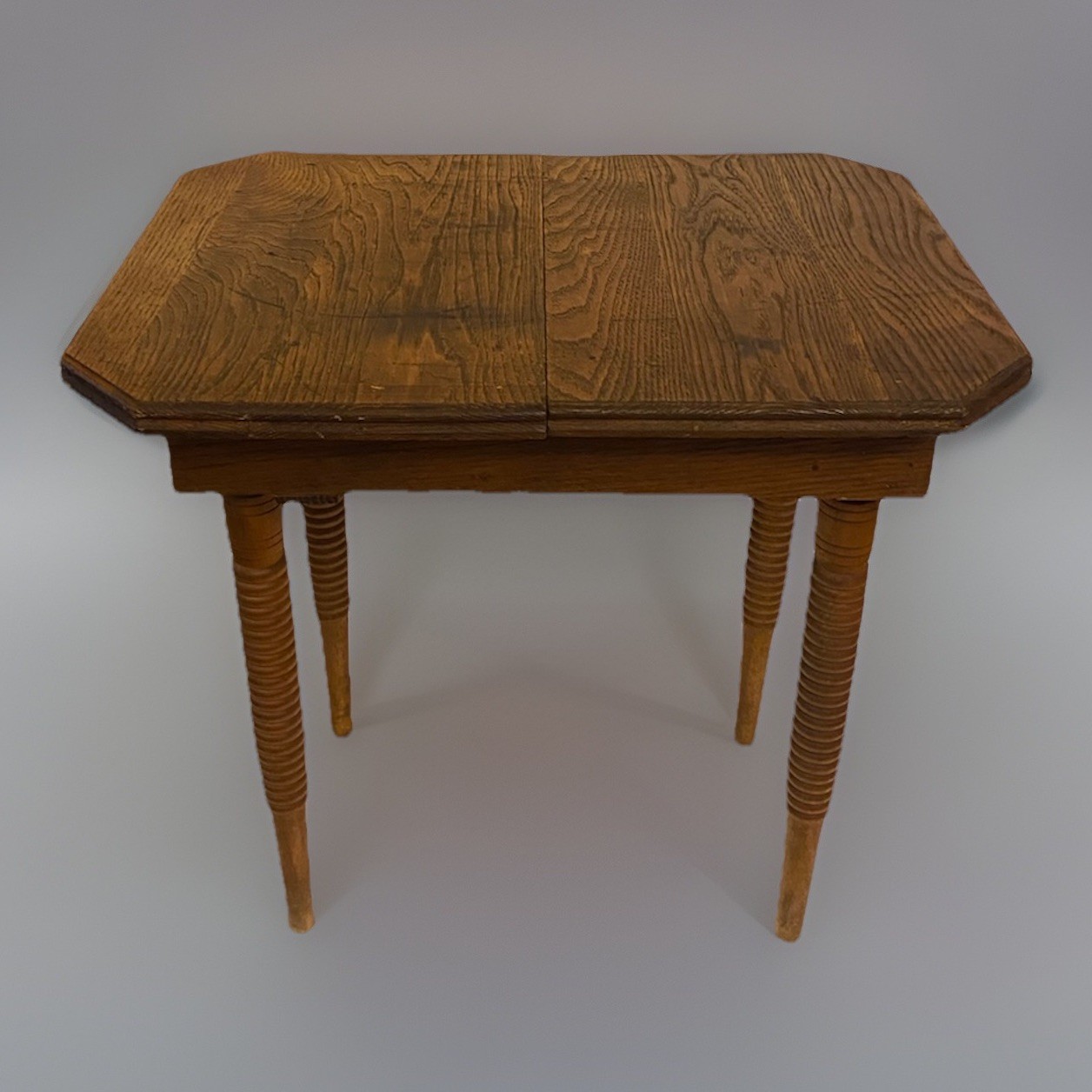 Antique American Salesman Sample Expansion Dining Table M.E. Converse & Co. 1886
