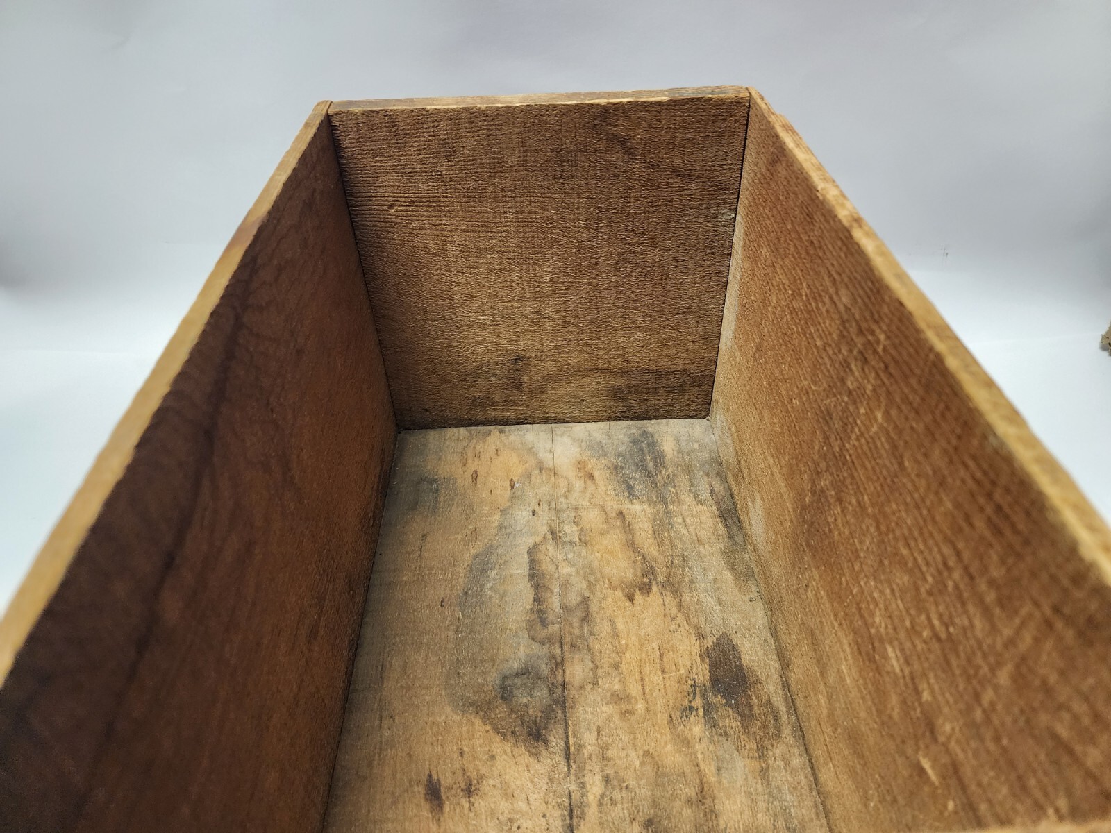 Antique American Eagle XL Grade Wood Ammo Box 500 12 GA
