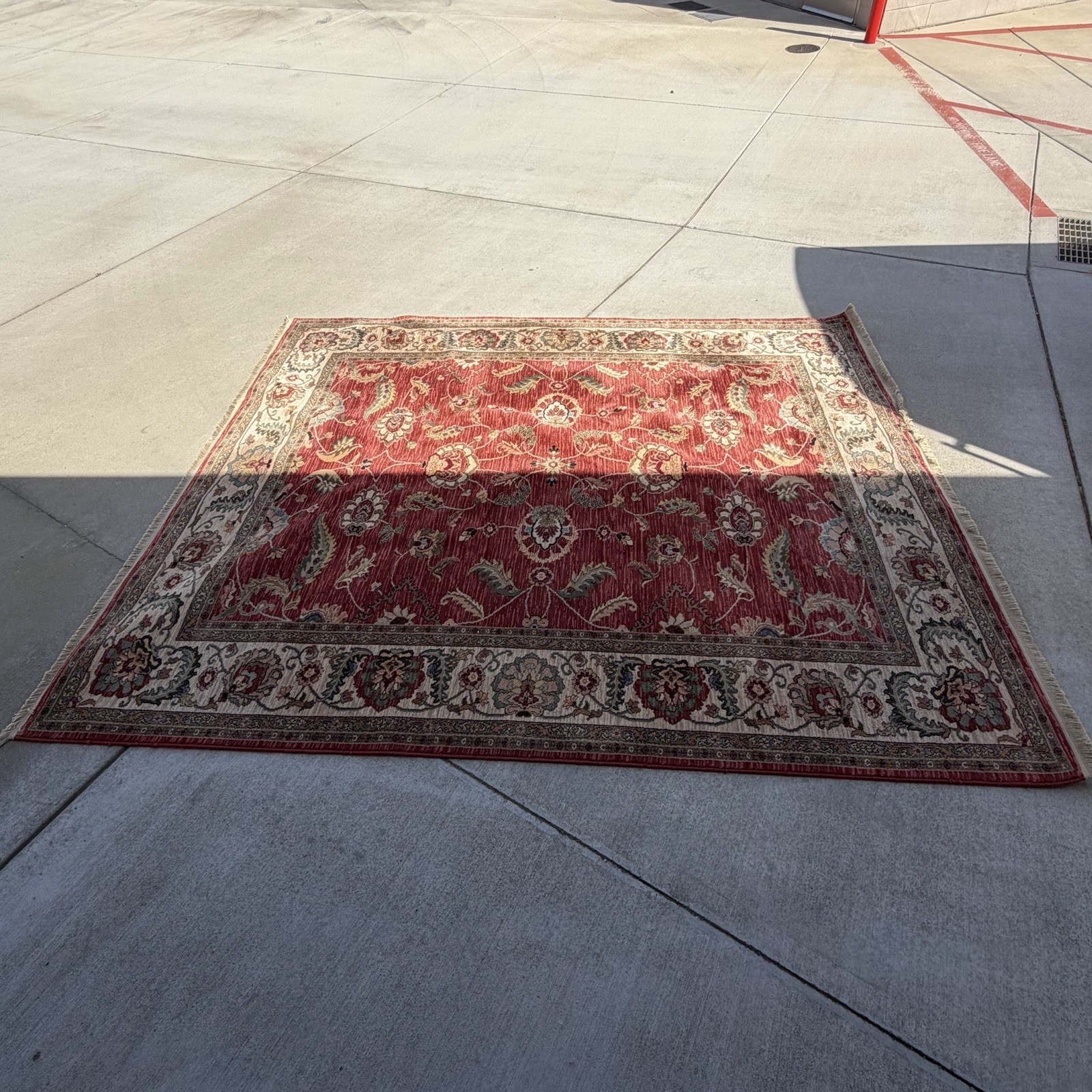 Karastan Wool Rug 8’8″x 10′ Ashara Agra # 549-15002 Room Size Excellent