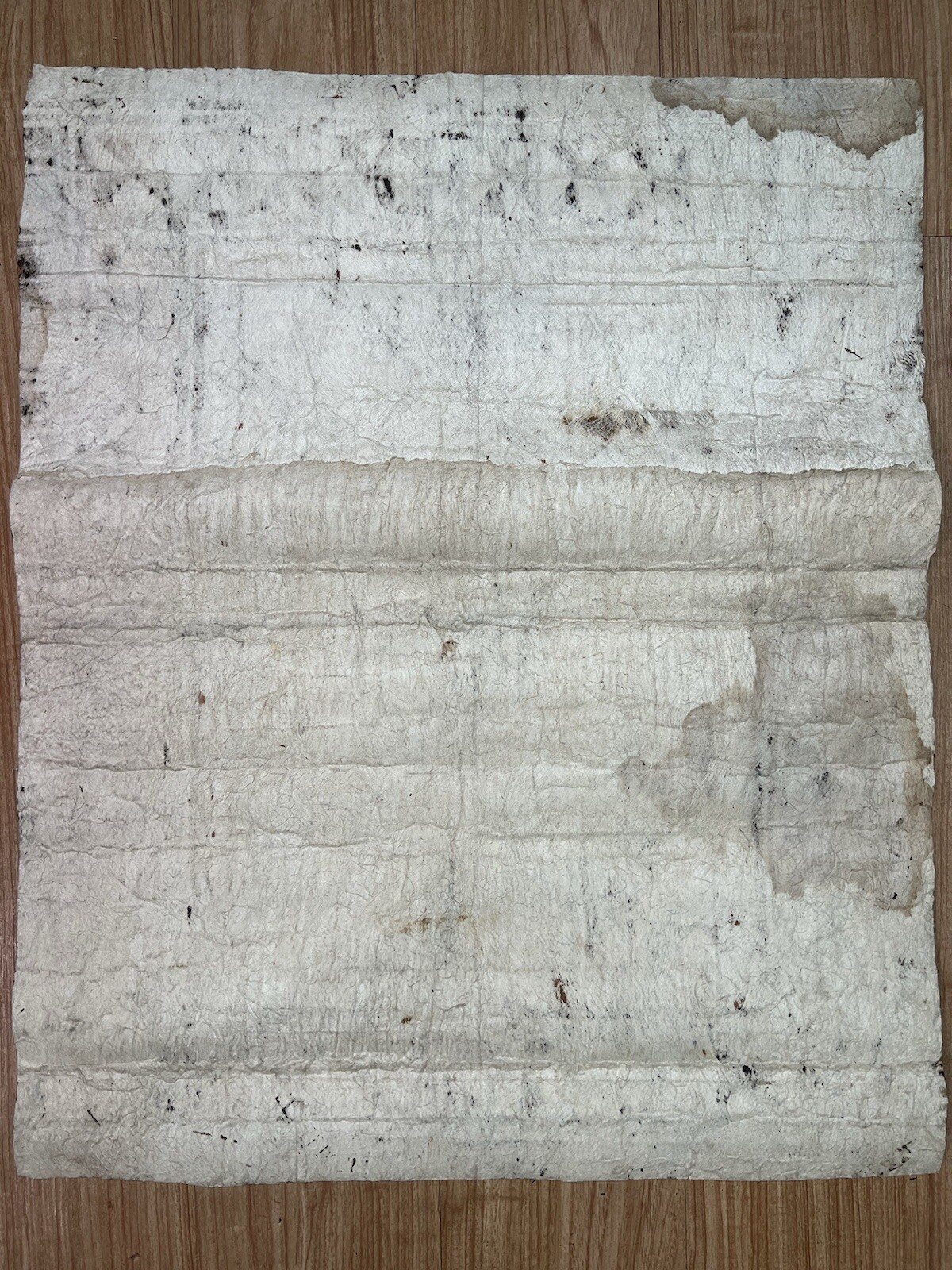 Pacific Islands Samoa Tuvalu Polychrome Bark cloth Floor Mat 20th C small #3