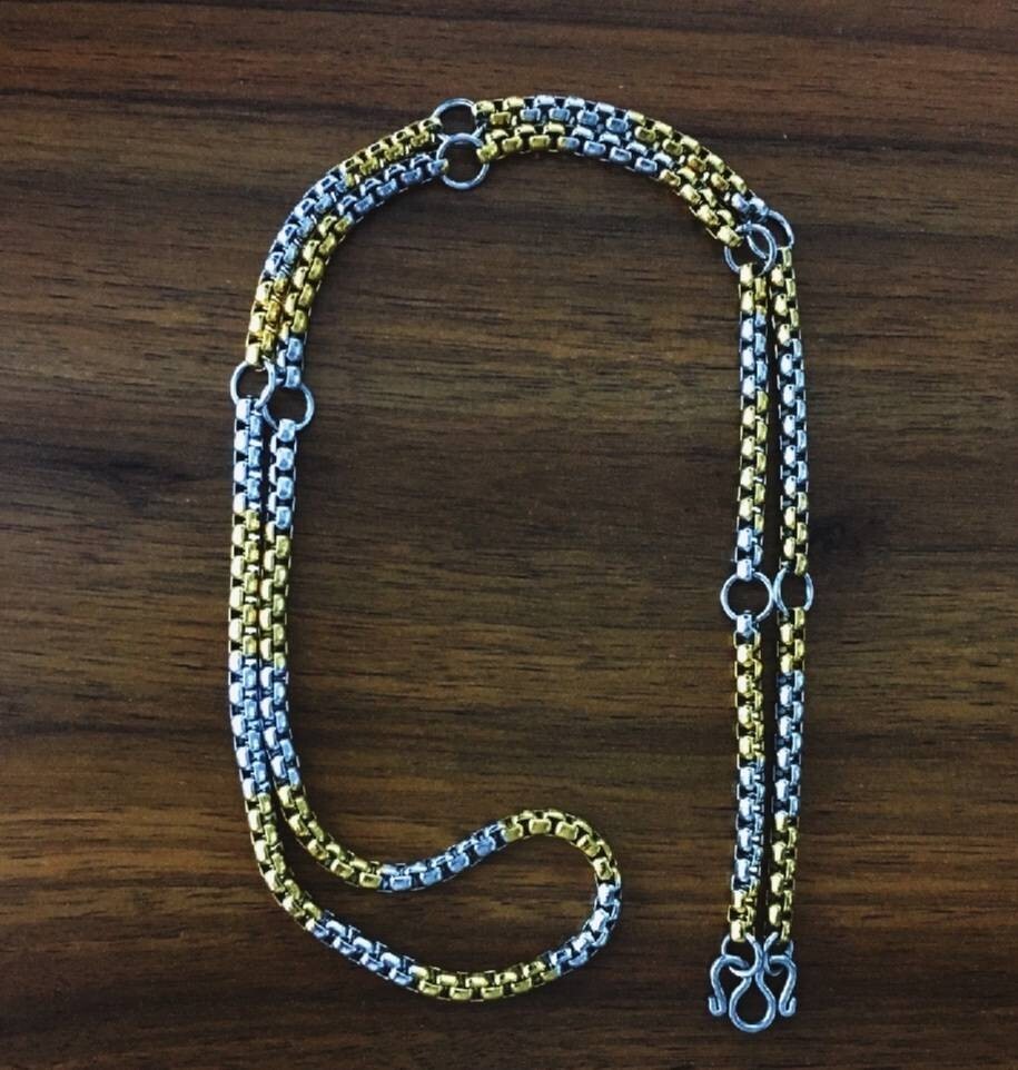 Stainless Necklace Chain For Hanging Pendant Thai Amulet Length 26″
