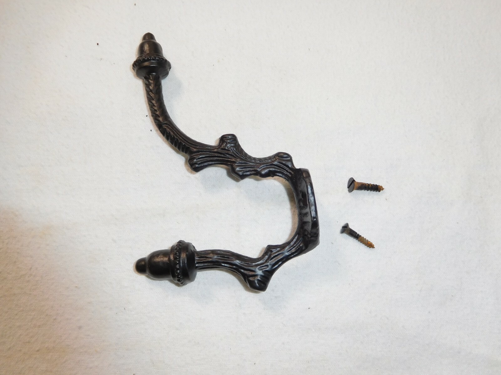 Antique ~ Salvage ~ One New-Old Stock Cast Iron Acorn Hook 16 Available #2471