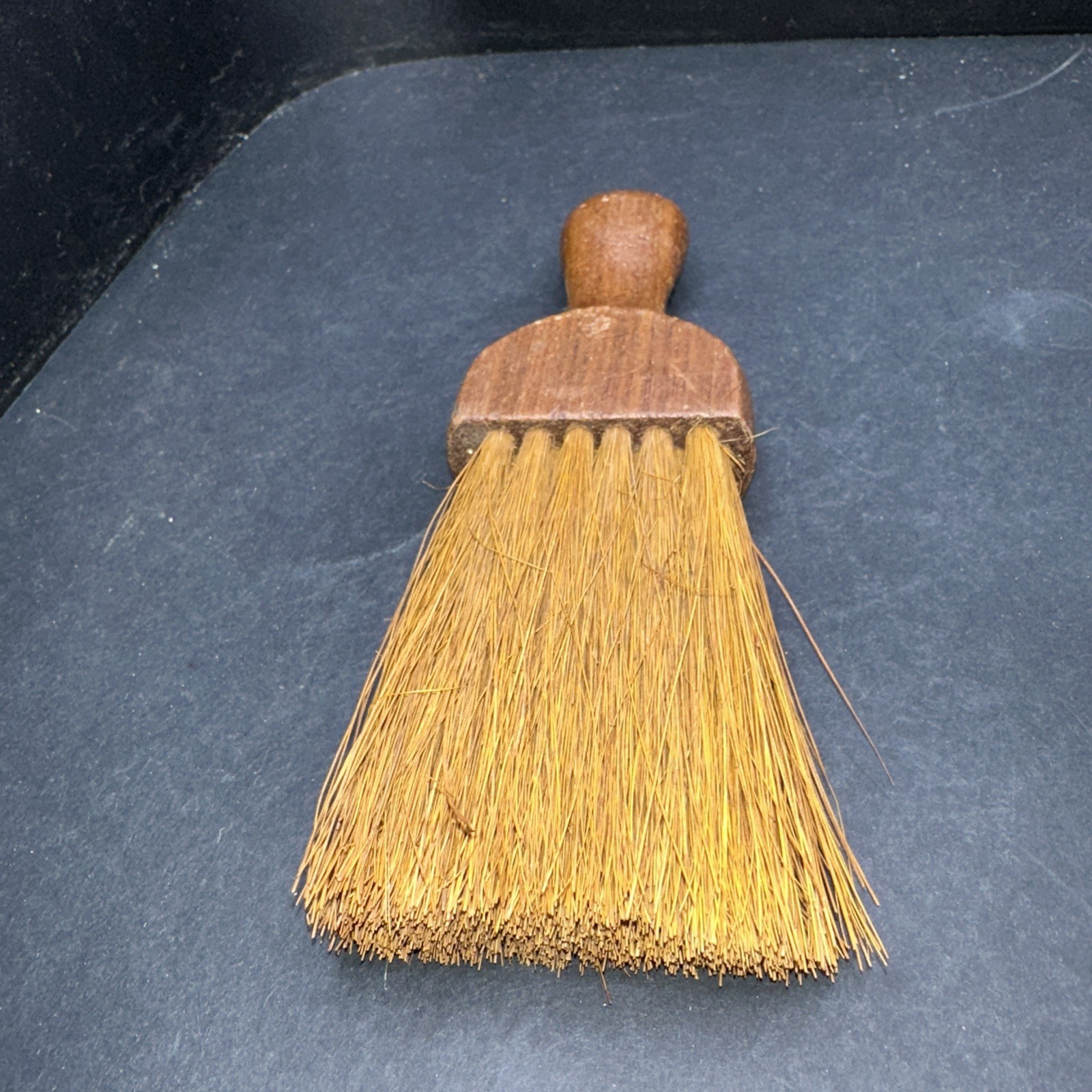 Vintage Primitive Whisk Broom with a Wooden Handle – 6”