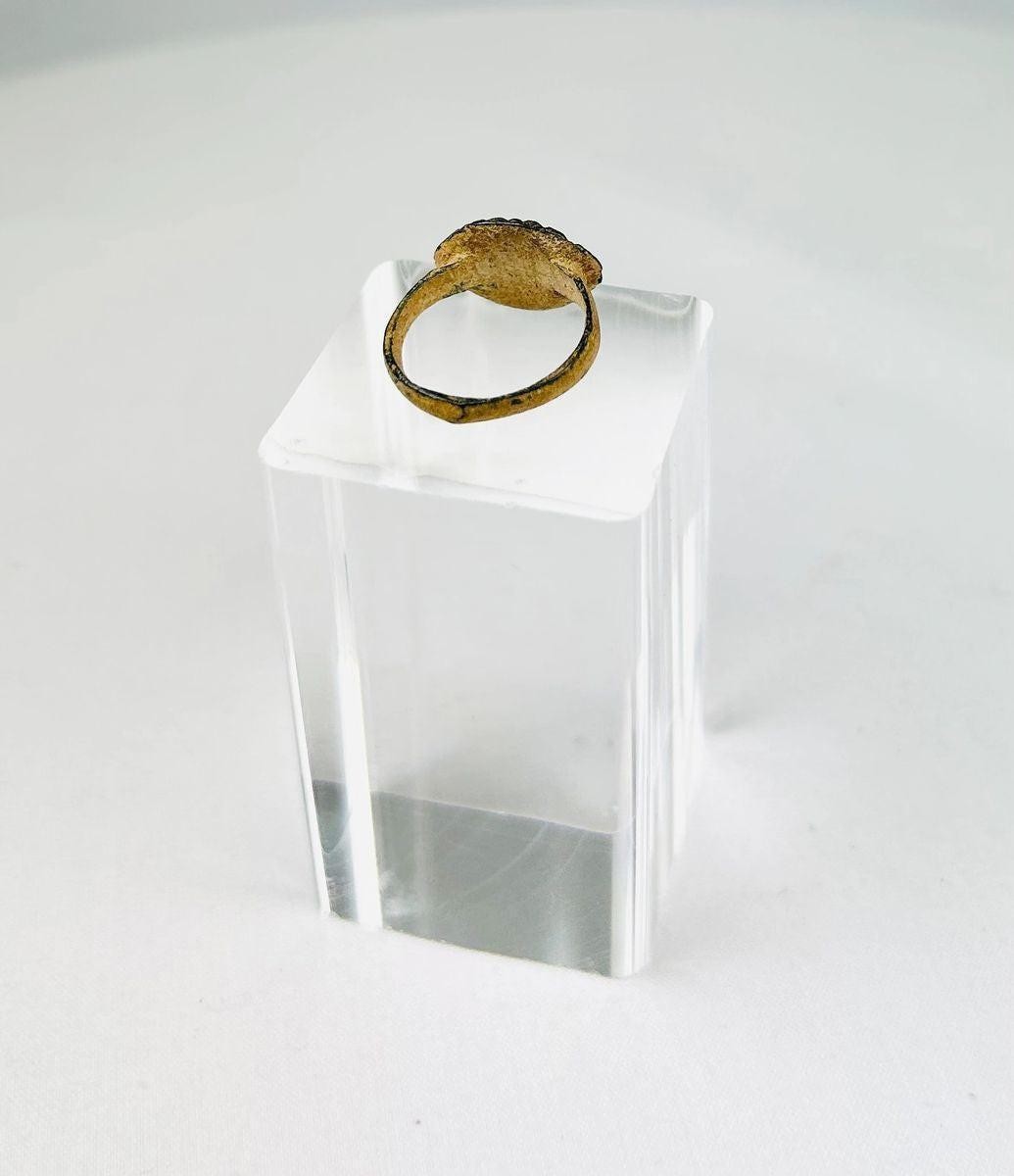 Imperial Roman | Bronze Ring Featuring Incised Linework Circa 2nd–4th Century AD
