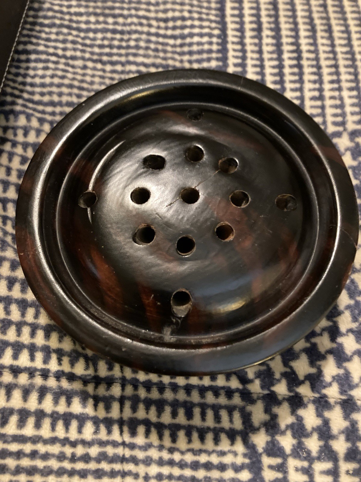 ANTIQUE TREEN – Ebony