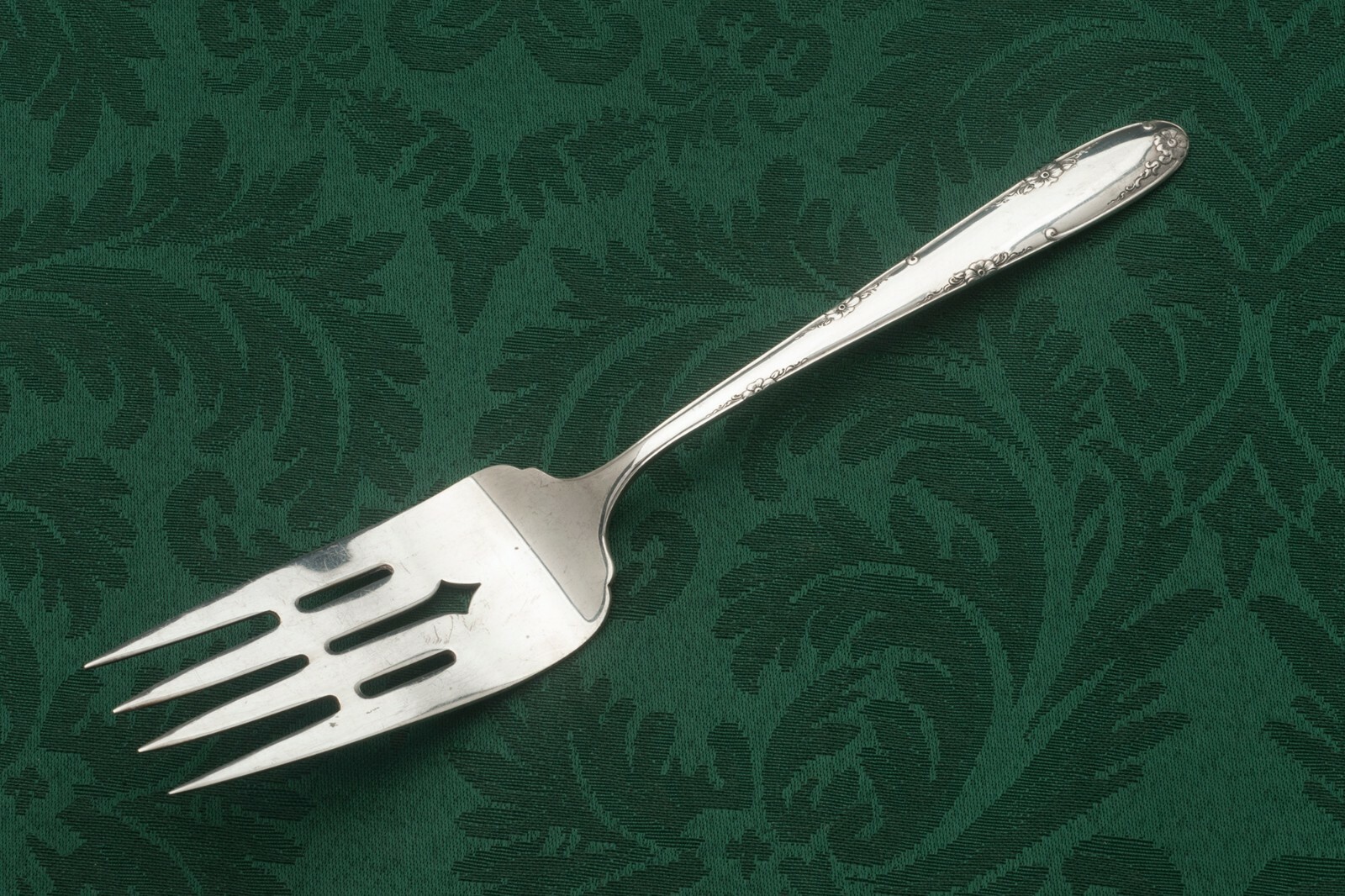Madeira by Towle Sterling Silver Cold Meat Serving Fork 8.25″