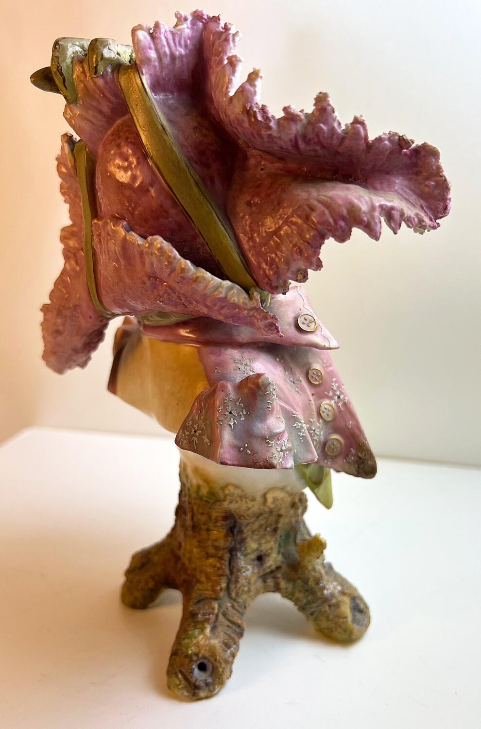 TURN TEPLITZ Amphora Austria Hand Painted 1890-1910 Man Porcelain Sculpture Bust