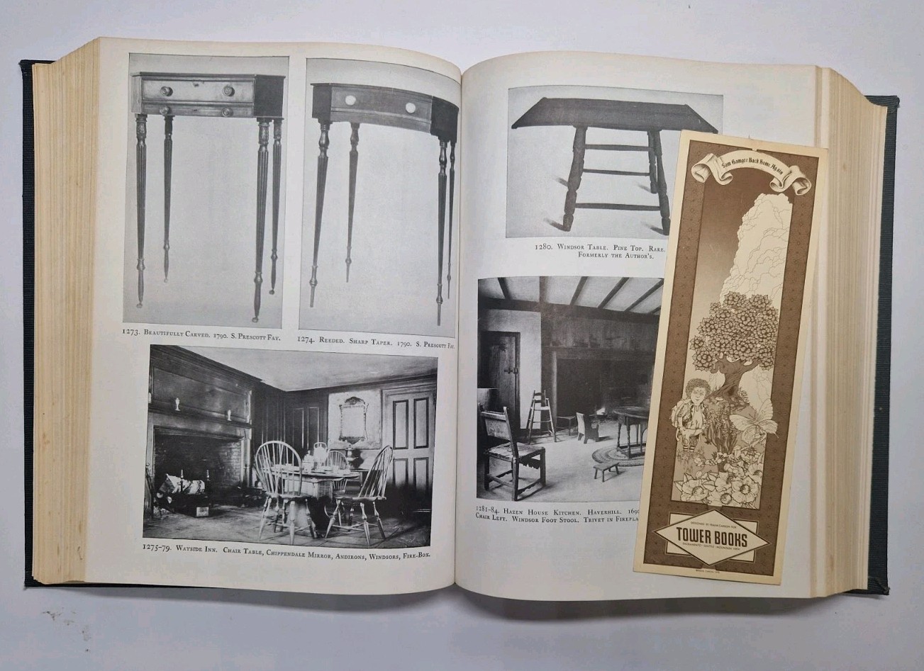 Wallace Nutting Furniture Treasury American Antique Hardcover Guide 1948