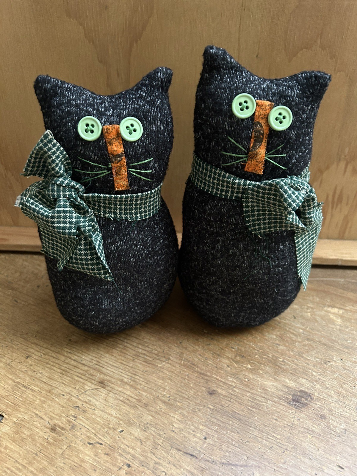 Primitive Jeepers and Moe Kitty Cats Autumn Harvest