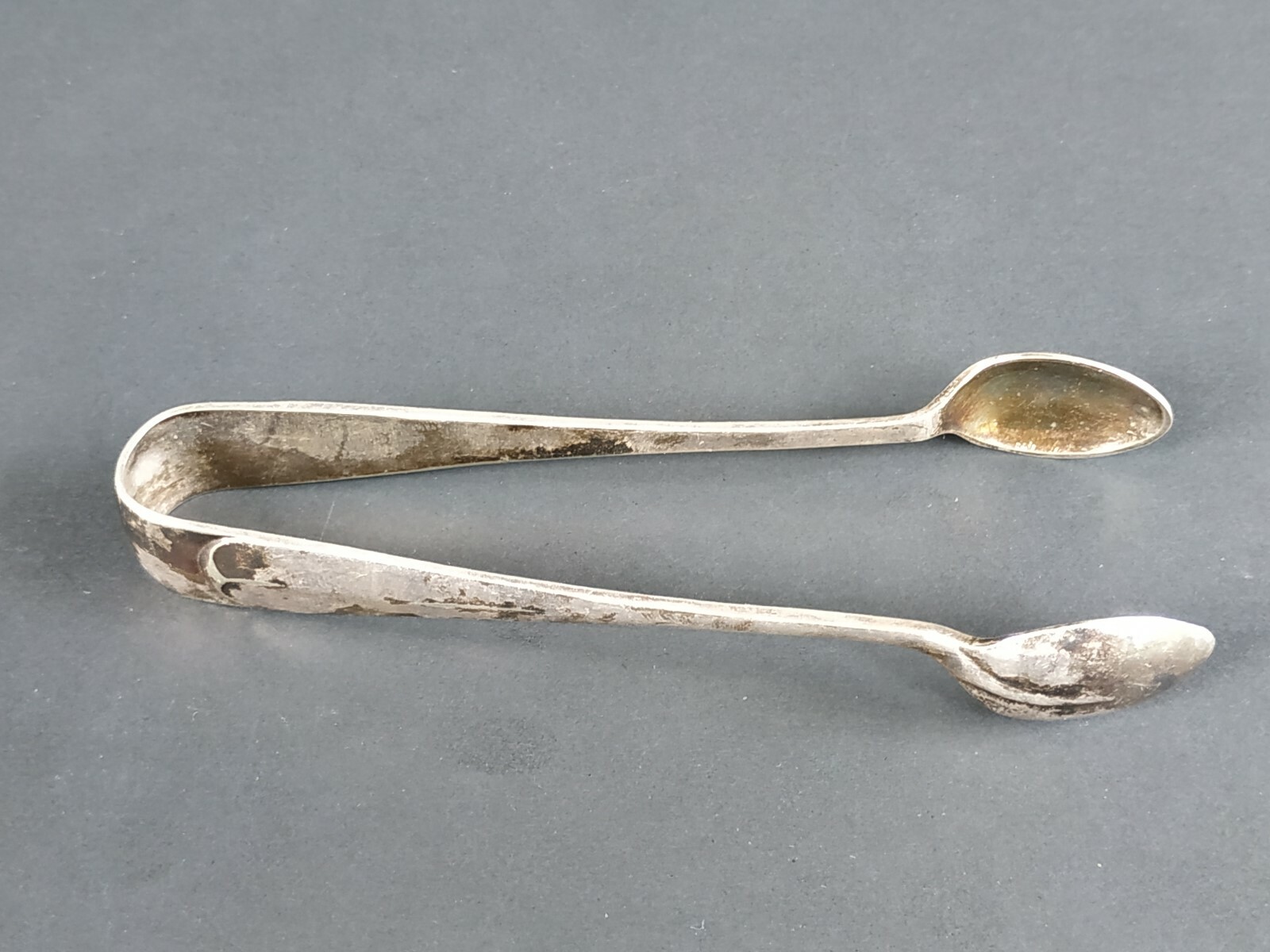 Sterling Silver Sugar/Ice Tongs W&HSIB 4 7/8″, From Beginning of 1900’s, Antique