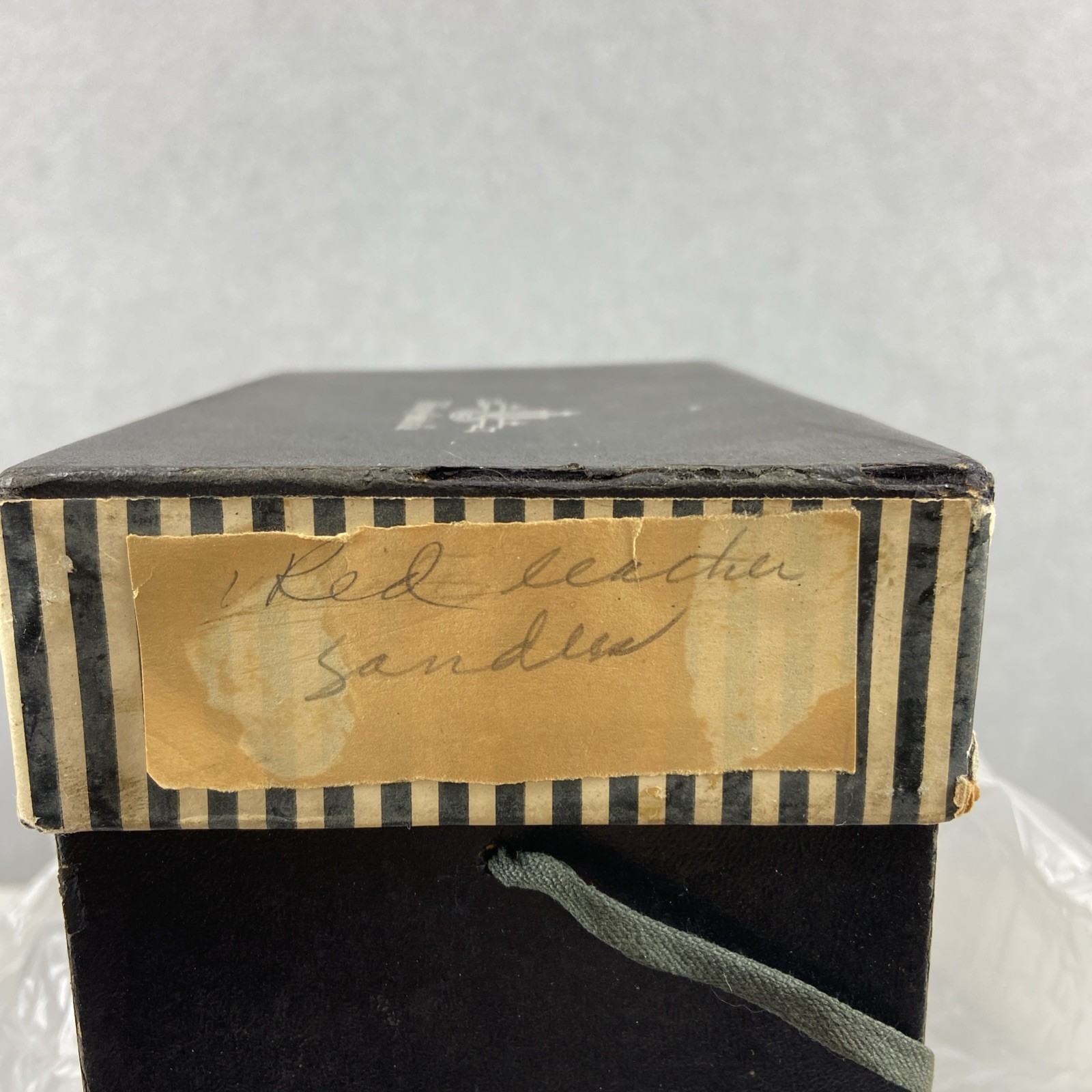 RATEAU Design Art Deco Label Young Quinlan Co. Rothschild Mpls MN Shoe Box