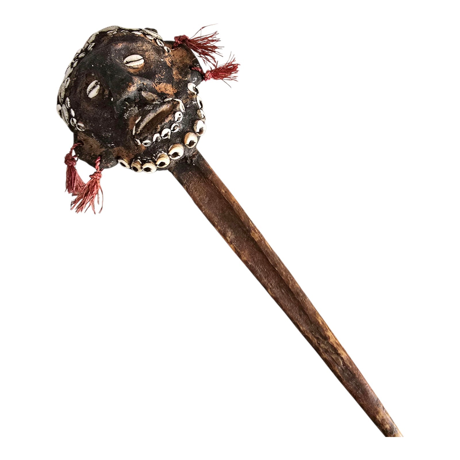 PNG Ritual Ceremonial Payback Revenge Dagger Papua New Guinea Sepik Bone Antique