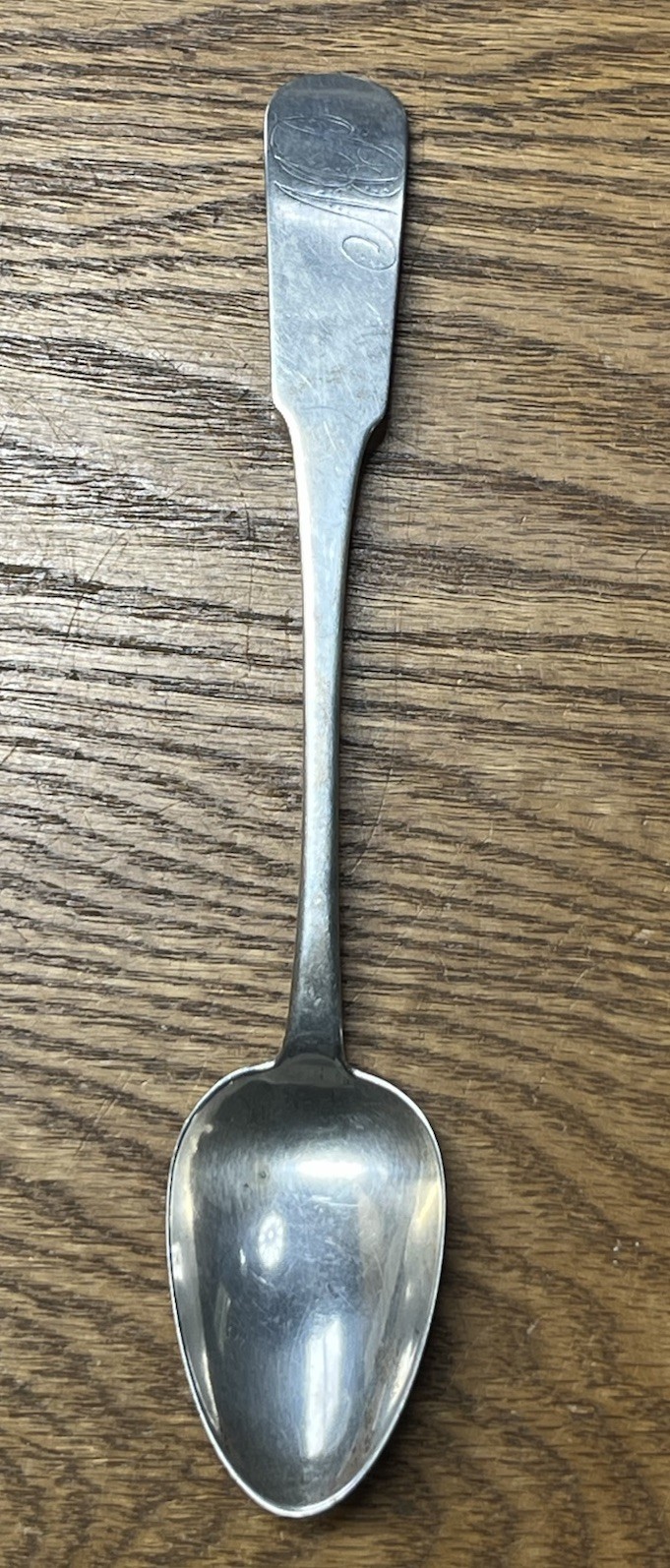 American Coin Silver Serving/Tablespoon Dated 1813 Oakes & Spencer Hartford Ct