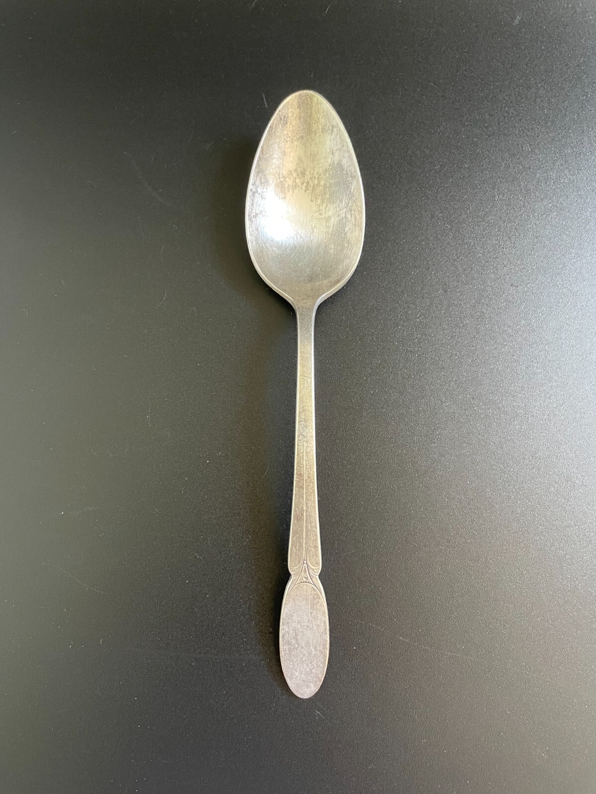 1847 Rogers Bros International Sylvia 1934 Silverplate 7⅜” Place Oval Soup Spoon