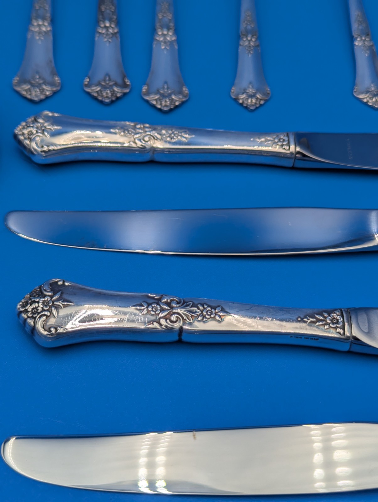 Sterling Silver State House Stately 20+ oz. Flatware 20 Pieces .925 vintage