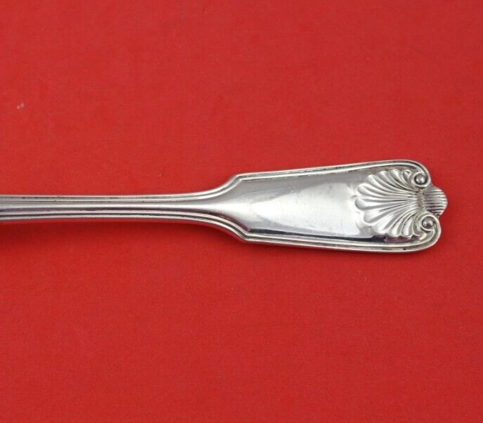 Fiddle Thread and Shell by CJ Vander Sterling Silver Salad Fork 6 3/4″ Flatware