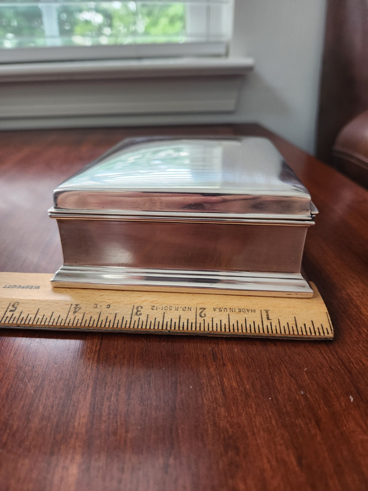 Gorham 313 Sterling Silver Cigarette Case Jewelry Trinket Box Coin Money Holder