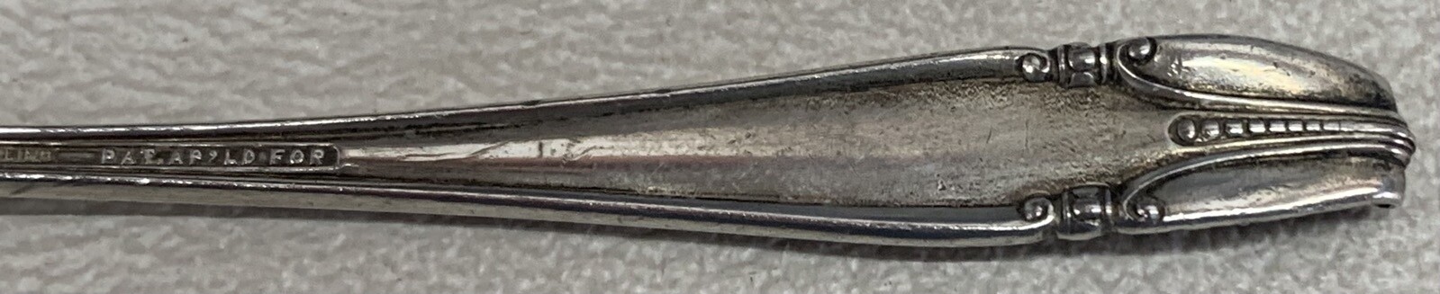 Wallace Sterling Flatware, Stradivari, Demitasse Spoon, 3 7/8 inches