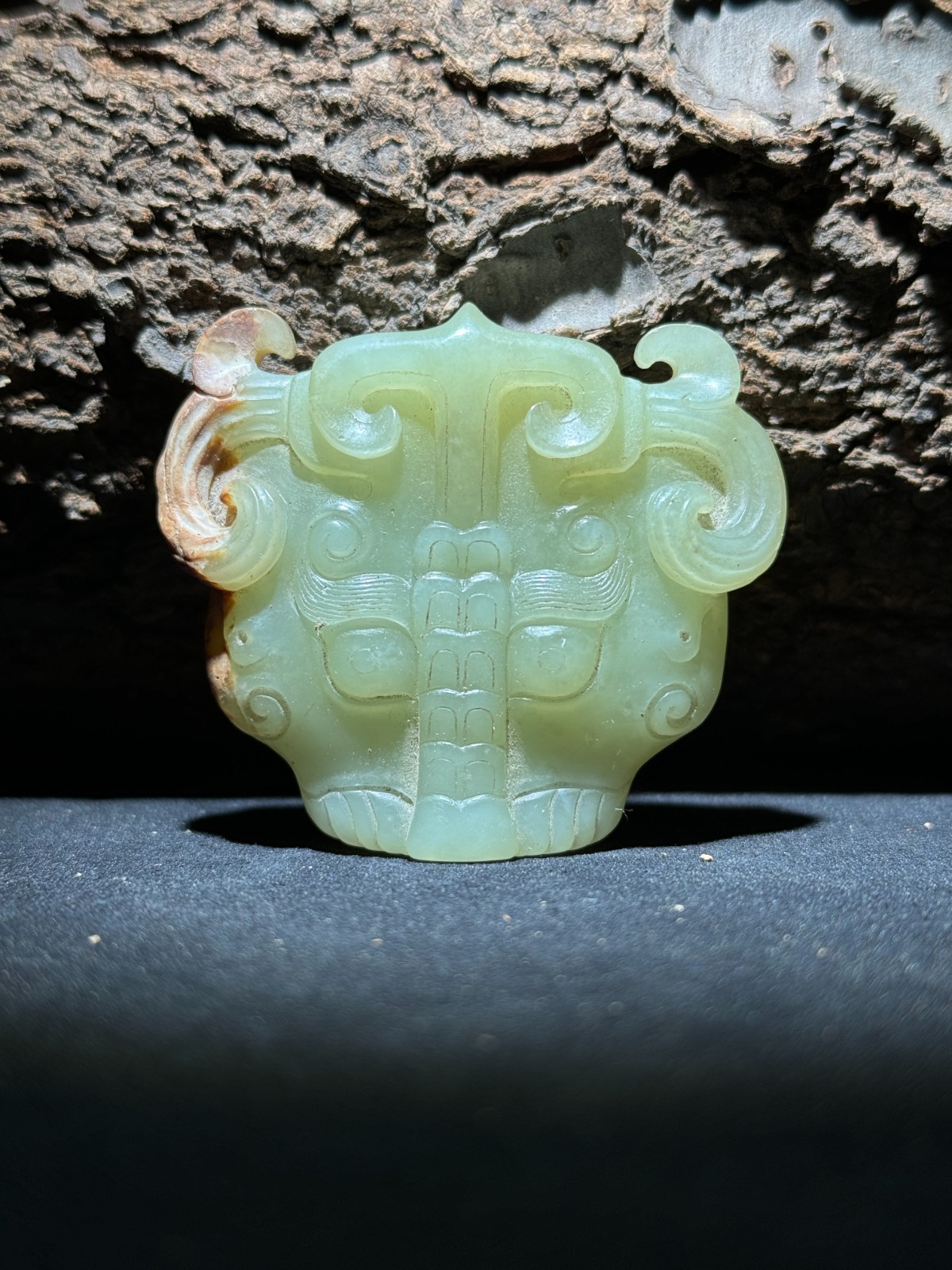 Chinese Jade Beast Bixie Mythical Beast Chimera Han Dynasty 206 BC-220