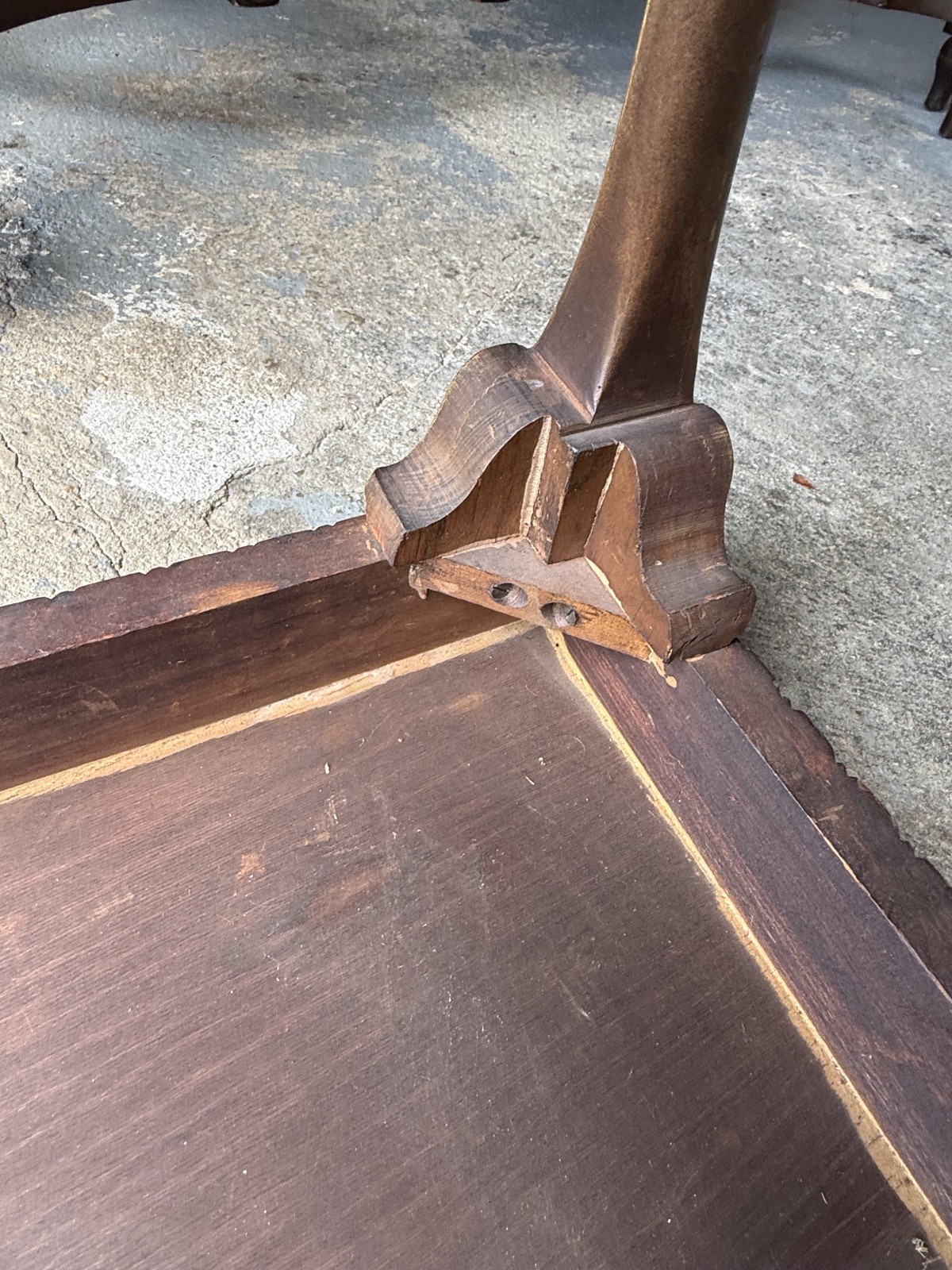 Chippendale Revival Coffee Table – Circa 1930