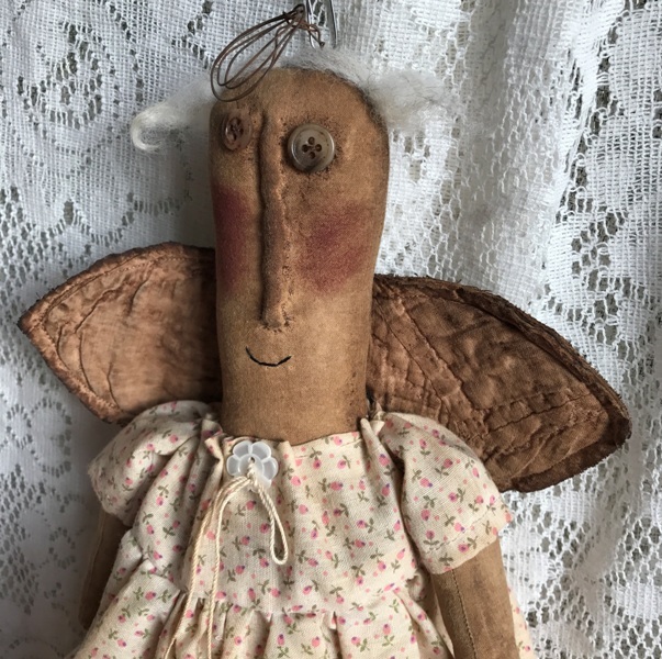 PRIMITIVE ANGEL DOLL PATTERN!! MAILED!! PERFECTLY PRIM EVERYDAY DOLL PATTERN