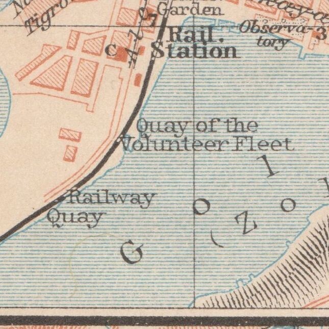 VLADIVOSTOK 1914 ORIGINAL Map City ANTIQUE RUSSIA Россия Владивосток